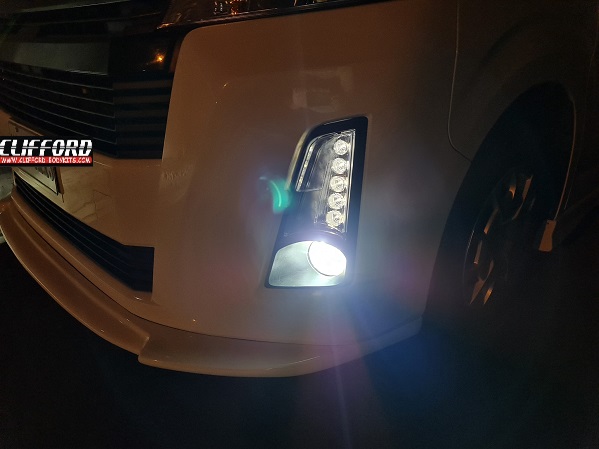 FOGLAMPS WITH DRL HIACE 2019-2022